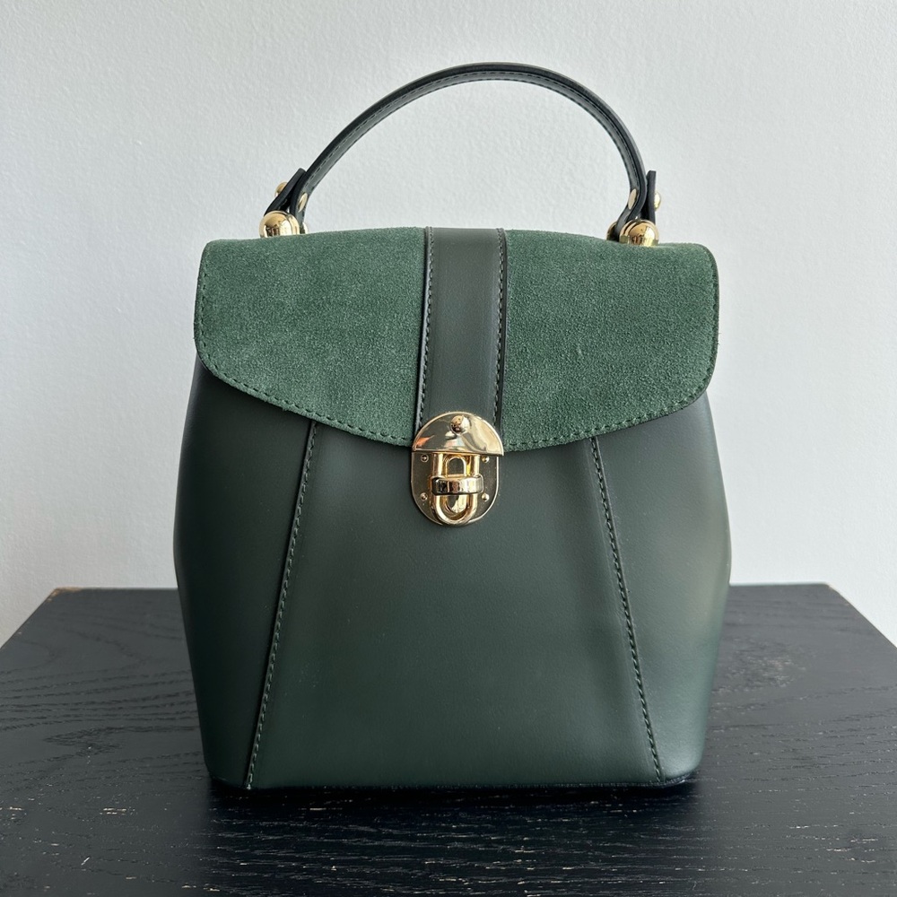 Italian leather bag/backpack